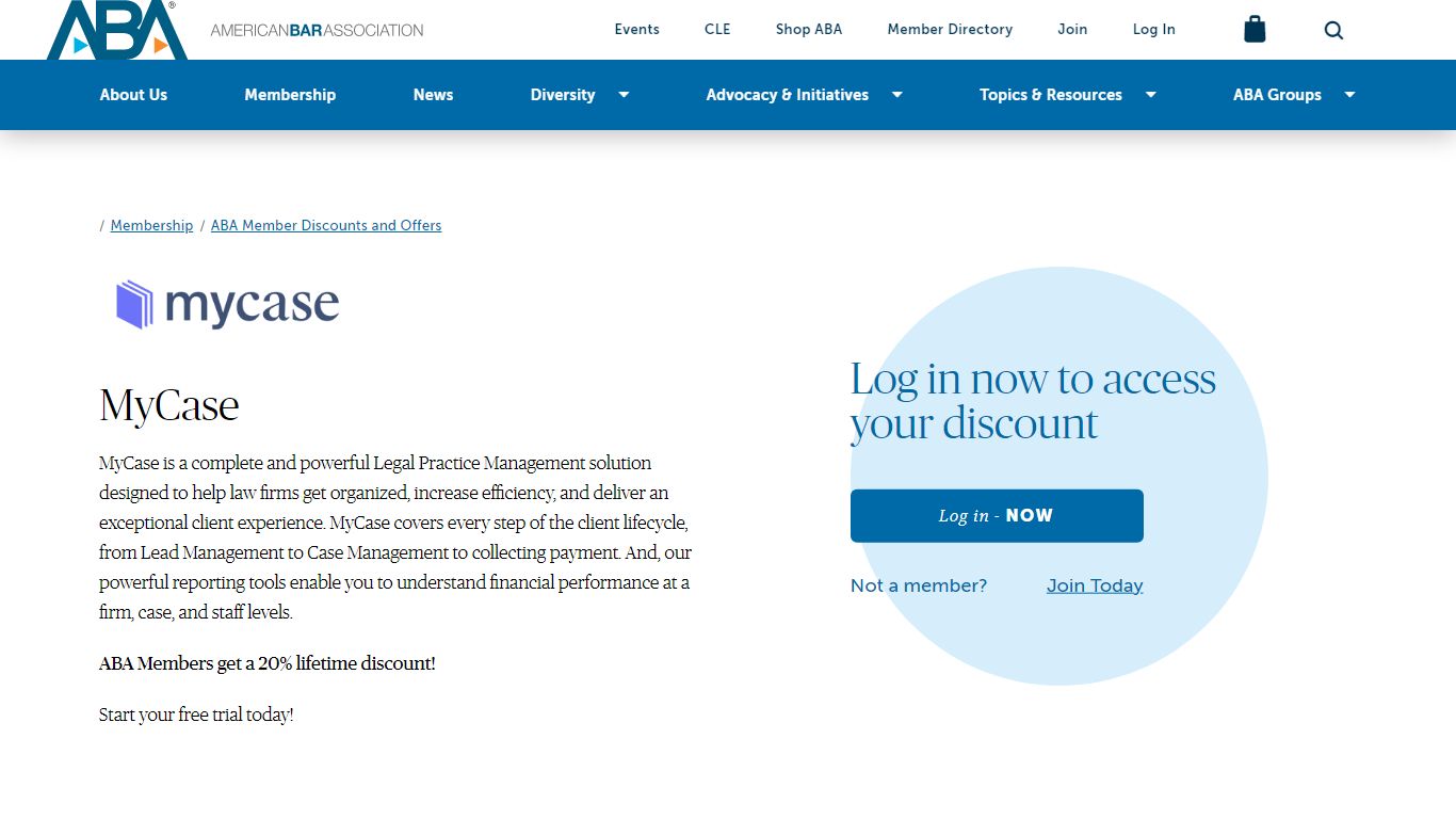 MyCase - American Bar Association